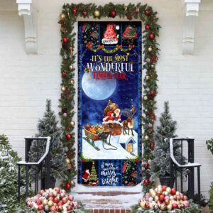 Christmas Door Cover It’s The Most Wonderful&hellip;