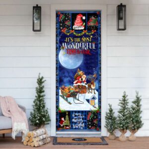 Christmas Door Cover It s The Most Wonderful Time Of The Year Gift For Christmas Christmas Gift 3 cxrrqb.jpg