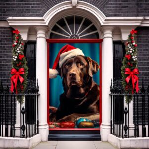 Christmas Front Door Cover, Entry Door Cover,&hellip;