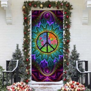 Christmas Hippie Christmas Door Covers, Front Door&hellip;
