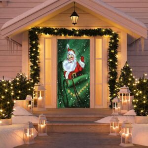 Christmas Sleigh Door Cover, Christmas Door Covers,&hellip;