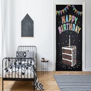 Custom Birthday Decor Door Cover Front Door Decor Best Gift For Birthday Christmas Gift 2 zdmim1.jpg