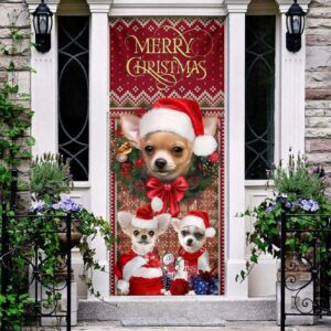 Dachshund Happy House Christmas Door Cover, Dachshund&hellip;