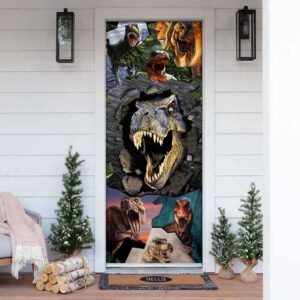 Dinosaur T-rex Door Cover Transform Your Space&hellip;