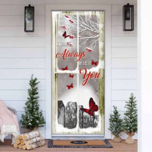 Enchanting Butterfly Winter Sky Gift Door Cover&hellip;