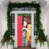 Frenchie Merry Christmas Door Cover- Xmas Gifts For Pet Lovers, Christmas Gift, Christmas Gift Frenchie Merry Christmas Door Cover- Xmas Gifts For Pet Lovers, Christmas Gift, Christmas Gift