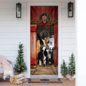 Funny Family Goat Door Cover, Unique Gifts&hellip;