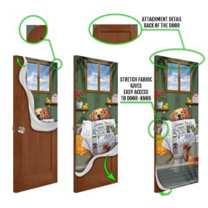 Golden Retriever Bathroom Door Cover Xmas Outdoor Decoration Gifts For Dog Lovers Christmas Gift 5 pa4s4t.jpg