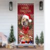 Good Old Santa Claus Door Decoration, Christmas Door Covers, Gift For Christmas, Christmas Gift