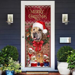 Golden Retriever Happy House Christmas Door Cover Xmas Outdoor Decoration Gifts For Dog Lovers Christmas Gift 2 e9z66y.jpg