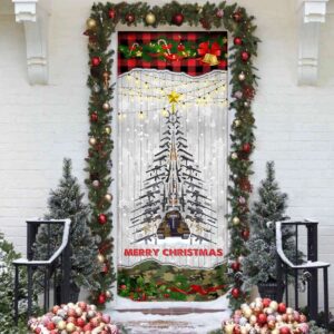 Gun Christmas Tree Door Cover Christmas Outdoor Decoration Christmas Gift 3 vlsg90.jpg