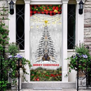 Gun Christmas Tree Door Cover Unique Gifts Doorcover Housewarming Gifts Christmas Gift 3 xgrmx2.jpg