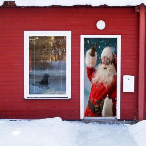 Hang Loose Santa Door Decoration Christmas Door Covers Xmas Gifts For Pet Lovers Christmas Gift 2 ztfn4b.jpg