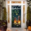 Happy Halloween Skeleton XRay Door Cover Decorations for Front Door, Christmas Gift Happy Halloween Skeleton XRay Door Cover Decorations for Front Door, Christmas Gift