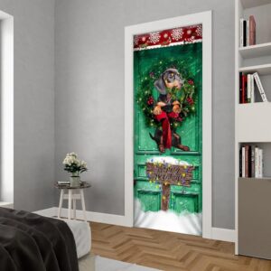 Happy Holiday Dachshund Door Cover Unique Gifts Doorcover Holiday Decor Christmas Gift 5 fgc6l2.jpg