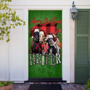 Heifer Christmas Door Cover Cow Door Cover Christmas Cow Gift For Christmas Christmas Gift 2 qhovqf.jpg