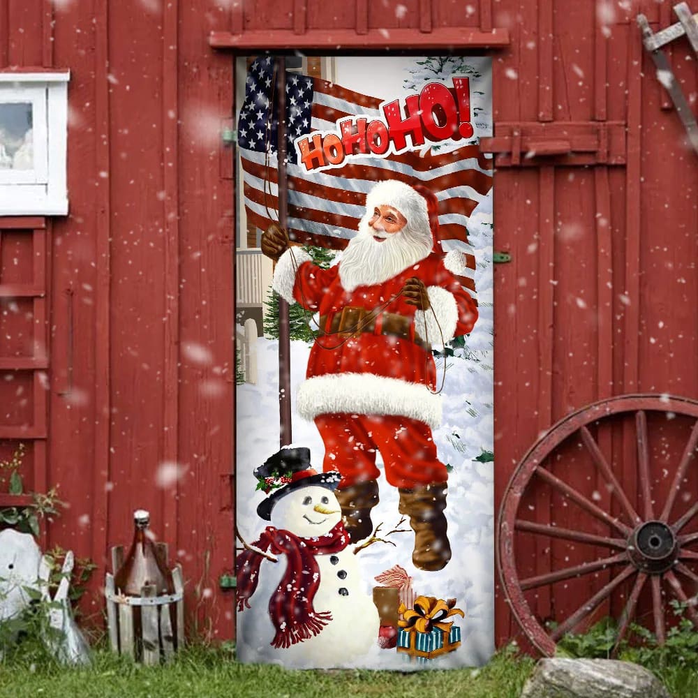 Ho Ho Ho Saus Door Cover, Merry Christmas Home Decor, Christmas Outdoor Decoration, Christmas Gift Ho Ho Ho Saus Door Cover, Merry Christmas Home Decor, Christmas Outdoor Decoration, Christmas Gift