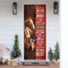 Horse. Be Awesome Everyday Door Cover, Unique Gifts Doorcover, Christmas Gift