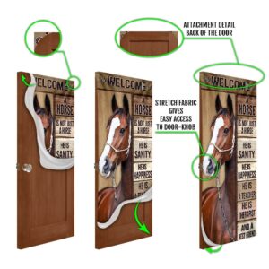 Horse A Horse Is Not Just A Horse Door Cover Unique Gifts Doorcover Christmas Gift 5 v8k903.jpg