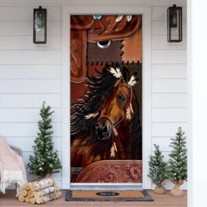 Horse Spirit Door Cover, Unique Gifts Doorcover,&hellip;