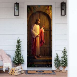 Jesus Knocking On The Door Door Cover,&hellip;