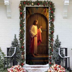 Jesus Knocking On The Door Door Cover Christmas Gift For Friends Christmas Gift 2 itxyz0.jpg