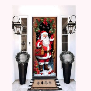 Jolly Old St. Nick Door Cover Christmas Door Covers Gift For Christmas Christmas Gift 2 rs4hqv.jpg