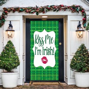 Kiss Me I’m Irish Door Cover Happy&hellip;