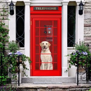 Labrador Retriever Telephone Door Cover, Dog Door&hellip;