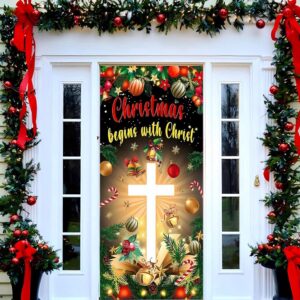 Merry Christmas Door Cover Merry Christmas Door Covers Gift For Christmas Christmas Gift 3 deeulj.jpg