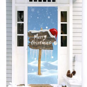 Merry Christmas Door Cover Xmas Door Banner Outdoor Decor Gift For Christmas Christmas Gift 3 tyvexp.jpg