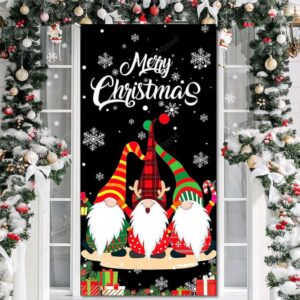 Merry Christmas Gnome Door Cover Festive Xmas&hellip;