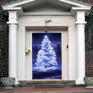 New Year Front Door Cover Entry Doors&hellip;