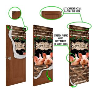 Pig Farmhouse You Amp Me We Got This Door Cover Unique Gifts Doorcover Christmas Gift 5 jkupla.jpg