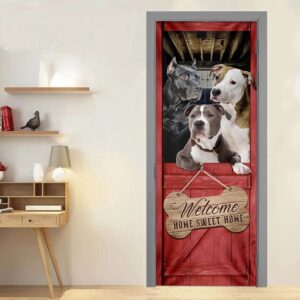Pit Bull Home Sweet Home Door Cover Xmas Outdoor Decoration Gifts For Dog Lovers Christmas Gift 4 qc8dry.jpg