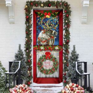 Reindeer Christmas Door Cover Christmas Outdoor Decoration Christmas Gift 3 vsyqg8.jpg