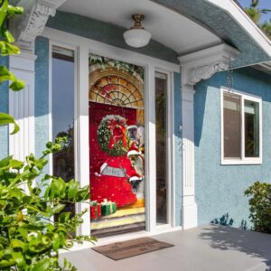 Reindeer Farmhouse Christmas Door Cover Unique Gifts Doorcover Christmas Gift 4 kkas2q.jpg