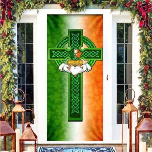 Saint Patricks Day Irish Celtic Cross Door&hellip;