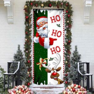 Santa Claus Ho Ho Ho Door Cover,&hellip;