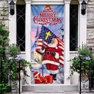 Santa Claus Merry Christmas Door Cover Gift For Christmas Christmas Gift 3 vcjs7i.jpg
