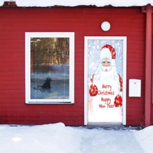 Santa Door Decoration, Christmas Door Covers, Santa&hellip;