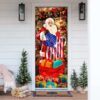 Santa’s Belt Door Decoration, Christmas Door Covers, Christmas Gift For Family, Christmas Gift