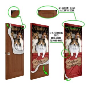 Shetland Sheepdog Sheltie We Are Family Door Cover Xmas Outdoor Decoration Gifts For Dog Lovers Christmas Gift 5 tfgs99.jpg