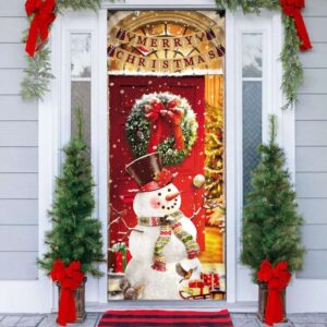 Snowman Christmas Door Cover, Home Decor, Gift&hellip;