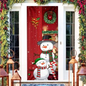 Snowman Christmas Is Coming Door Cover, Christmas&hellip;