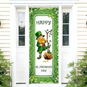 St Patrick’s Day Door Cover Irish Leprechaun&hellip;