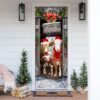 Today I Choose Joy Alpacas Farmhouse Door Cover, Xmas Gifts For Pet Lovers, Christmas Gift