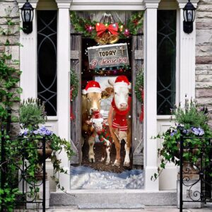 Today I Choose Joy Cattle Farmhouse Door Cover Unique Gifts Doorcover Christmas Gift 2 ur3xj0.jpg