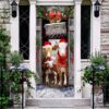 Today I Choose Joy Cattle Farmhouse Door Cover, Unique Gifts Doorcover, Christmas Gift