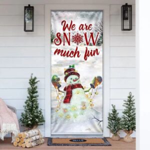 We Are Snow Much Fun Door Cover,&hellip;